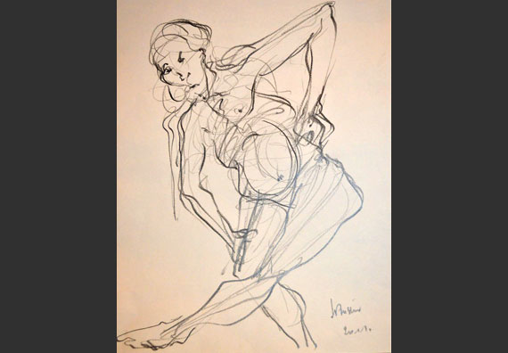 Dessins plume et crayon